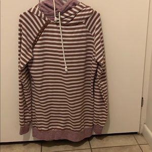 Mindy Maes double hoodie